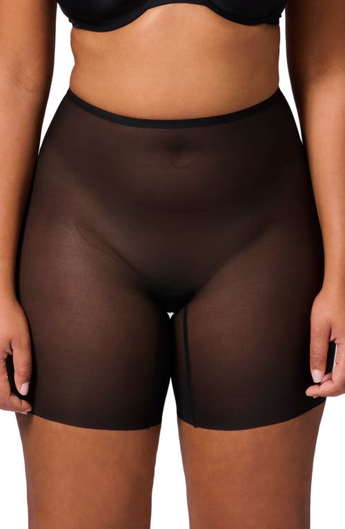 Simone Perele Essential Uplifting Mid Rise Shaper Shorts In Black