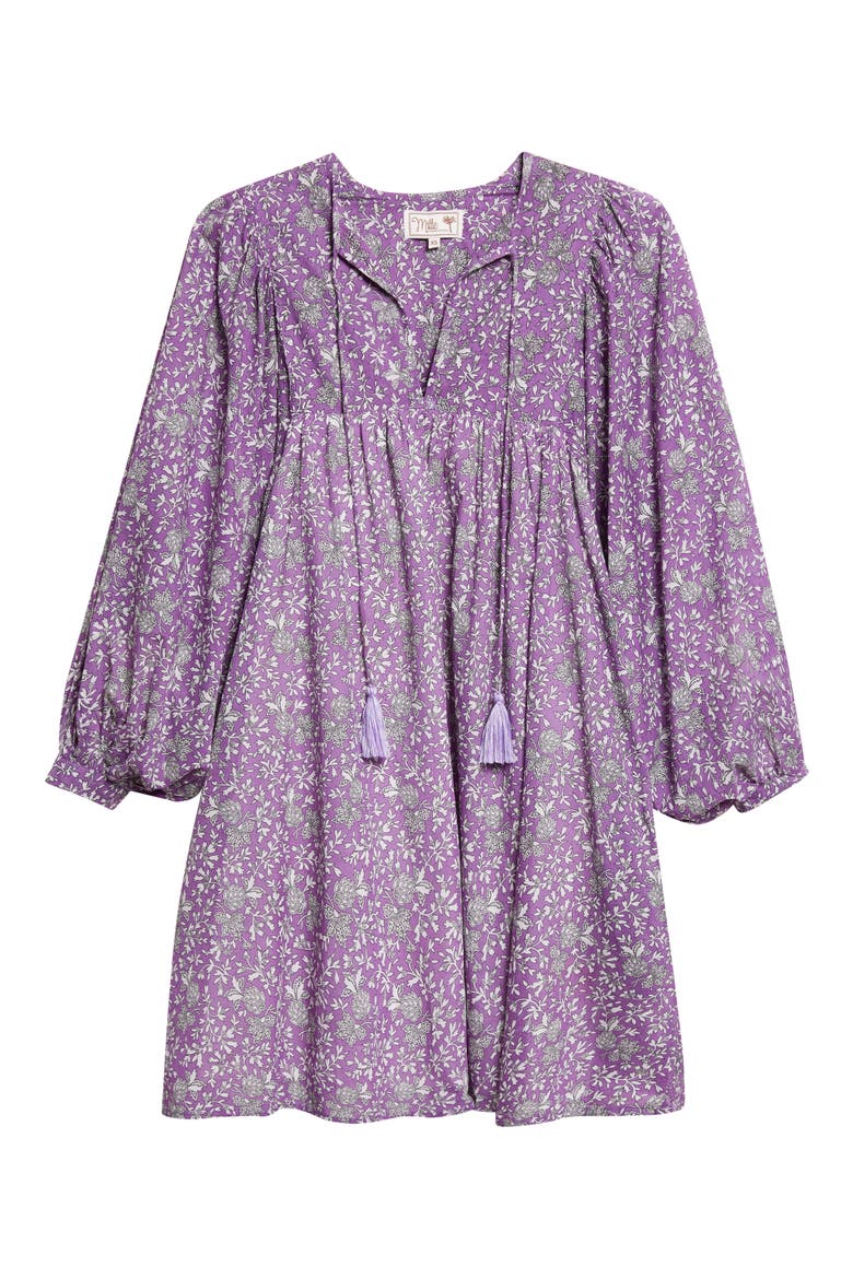 Daisy Long Sleeve Dress, Alternate, color, PROVENCE FLORAL