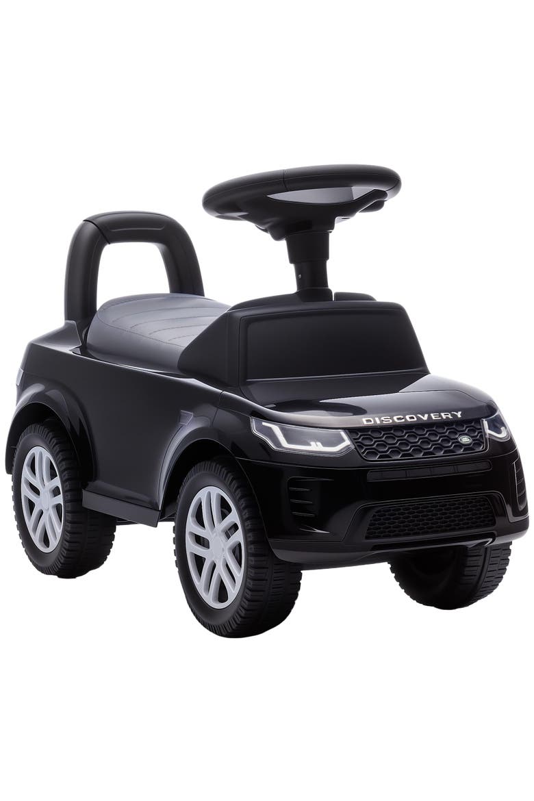 Land Rover Ride-On Push Car for Kids, Foot-to-Floor, Black, Main, color, Black
