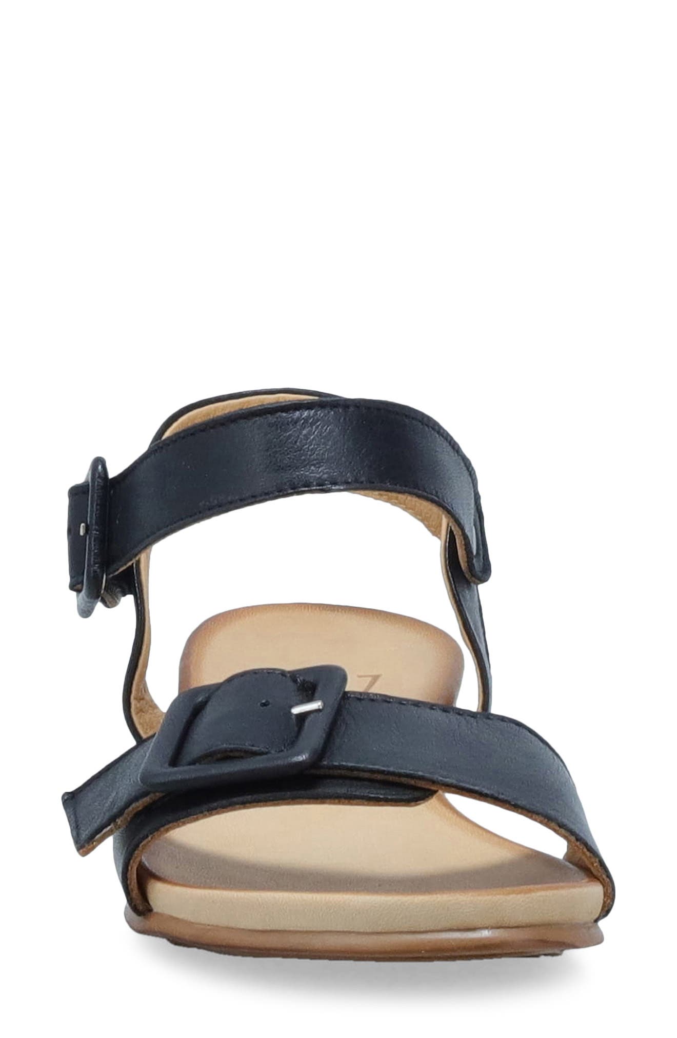 Miz Mooz Tatum Ankle Strap Sandal, Alternate, color, Black