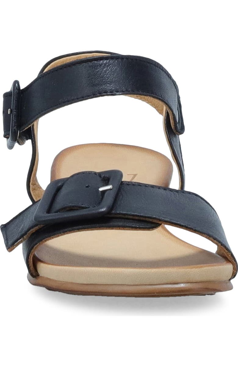 Miz Mooz Tatum Ankle Strap Sandal, Alternate, color, Black