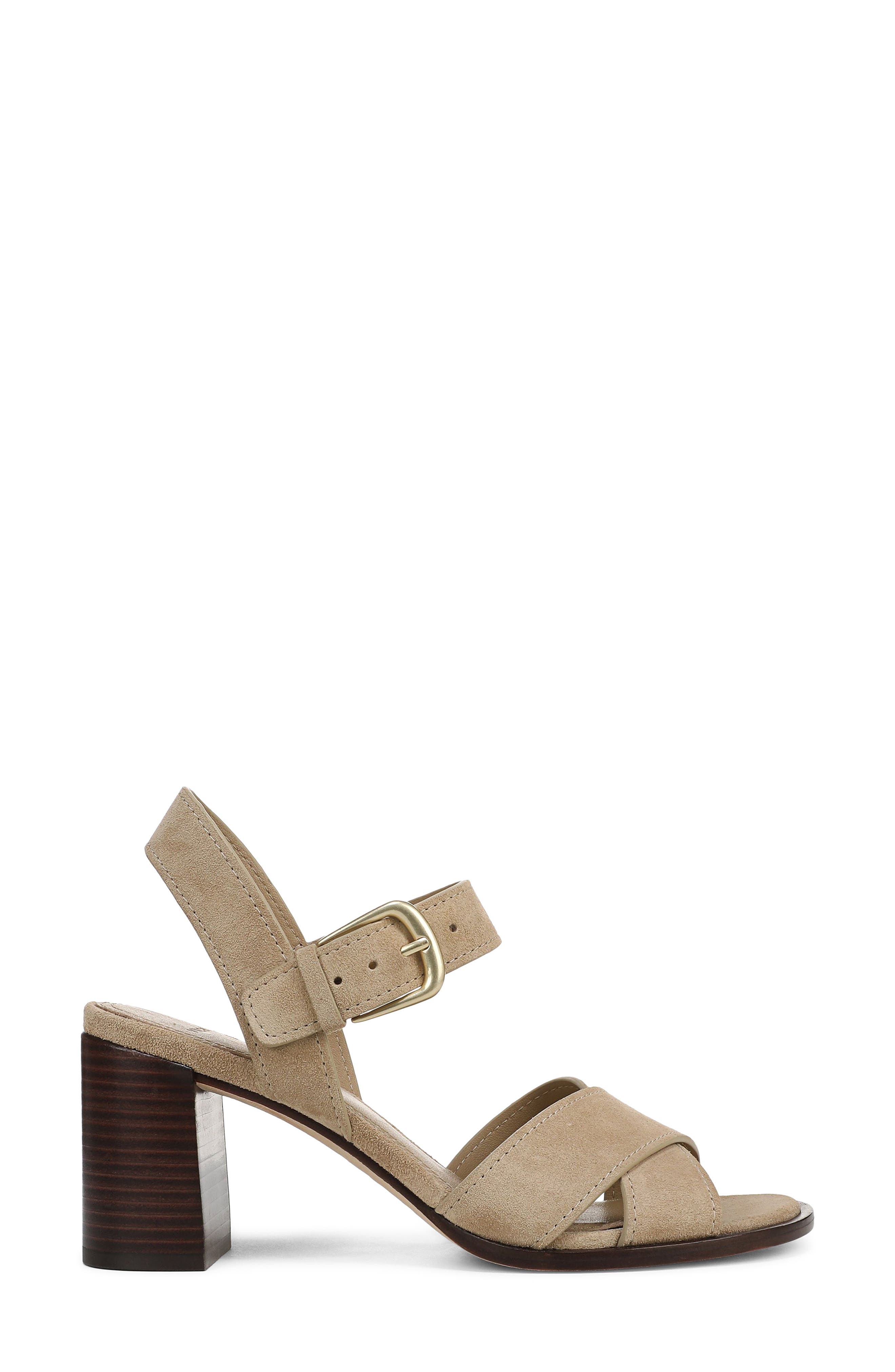 Salma Ankle Strap Sandal, Alternate, color, DUNE