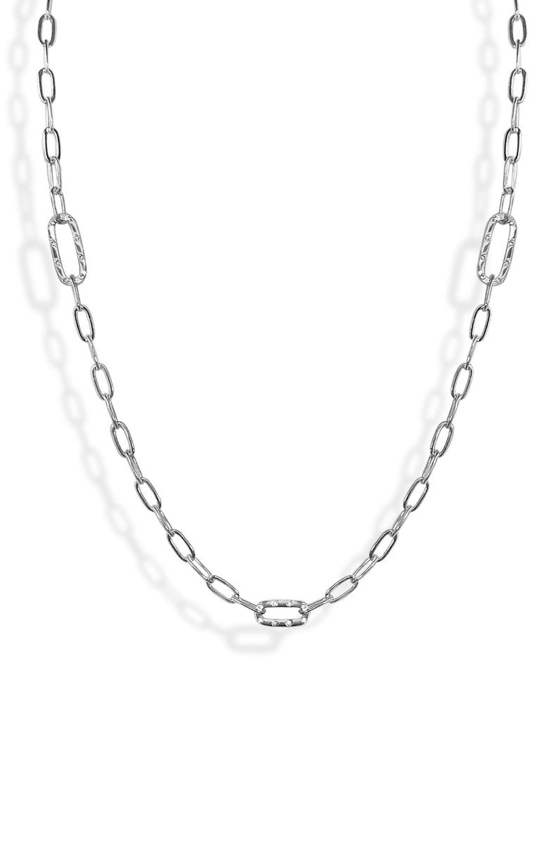 Liza Schwartz Grand TikTok Long Chain Necklace, Main, color, 