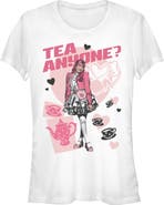 Descendants Junior's Descendants Wicked Wonderland Pink Tea Time Graphic T-Shirt