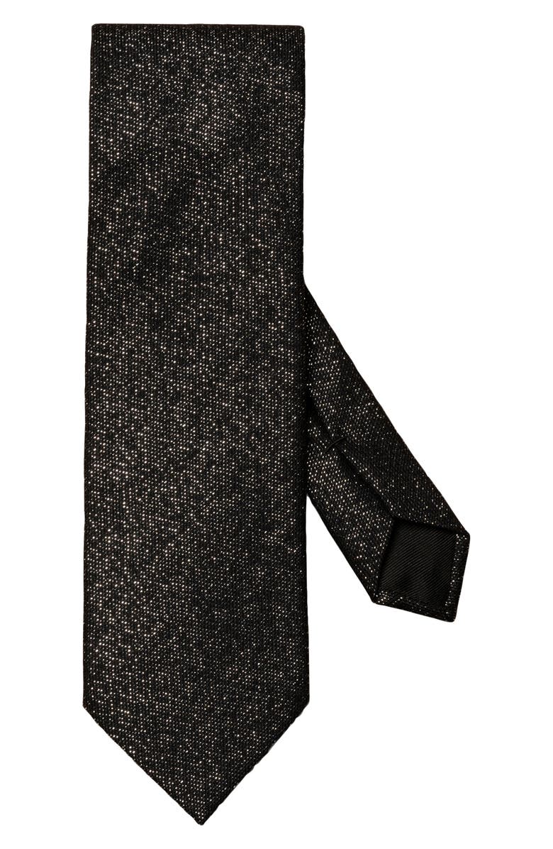 Eton Glitter Wool Blend Tie, Main, color, 