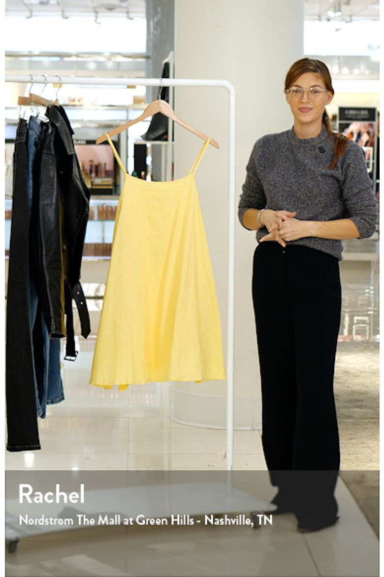 Silvia Cotton & Linen A-Line Dress video