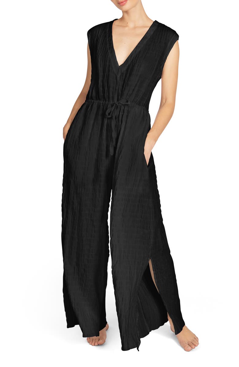 Robin Piccone Fiona Cover-Up Jumpsuit, Main, color, 