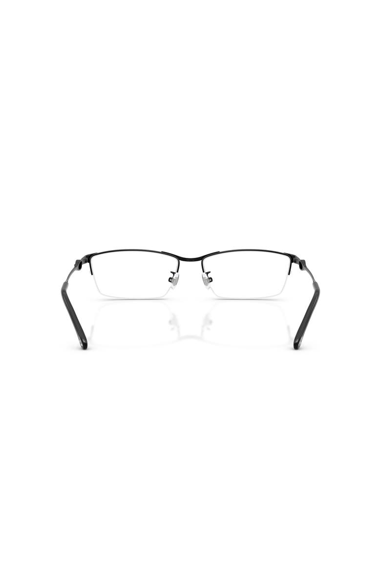 DIESEL<sup>®</sup> 58mm Rectangle optical glasses, Alternate, color, Black