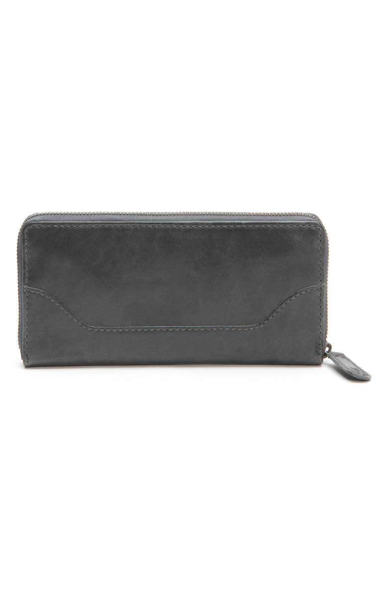 Frye Melissa Leather Wallet, Alternate, color,