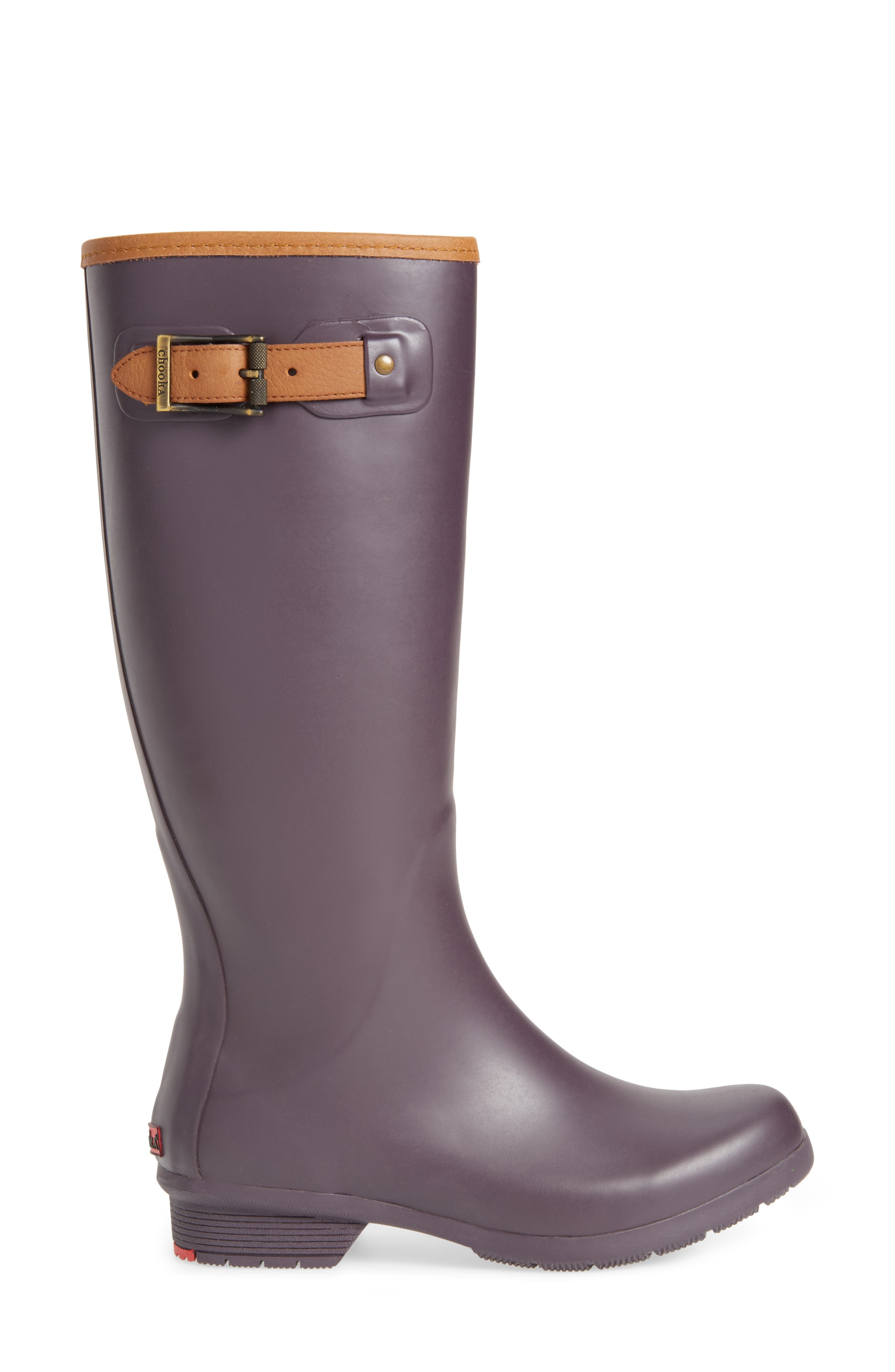 City Tall Rain Boot, Alternate, color, MULBERRY