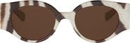 CELINE Triomphe Stamp 50mm Butterfly Sunglasses