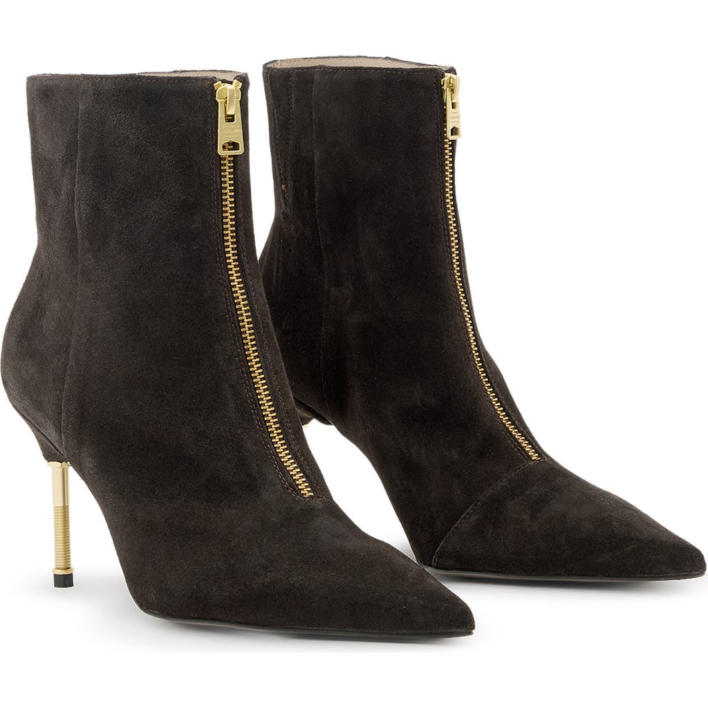 Allsaints Natasha Bootie In Brown