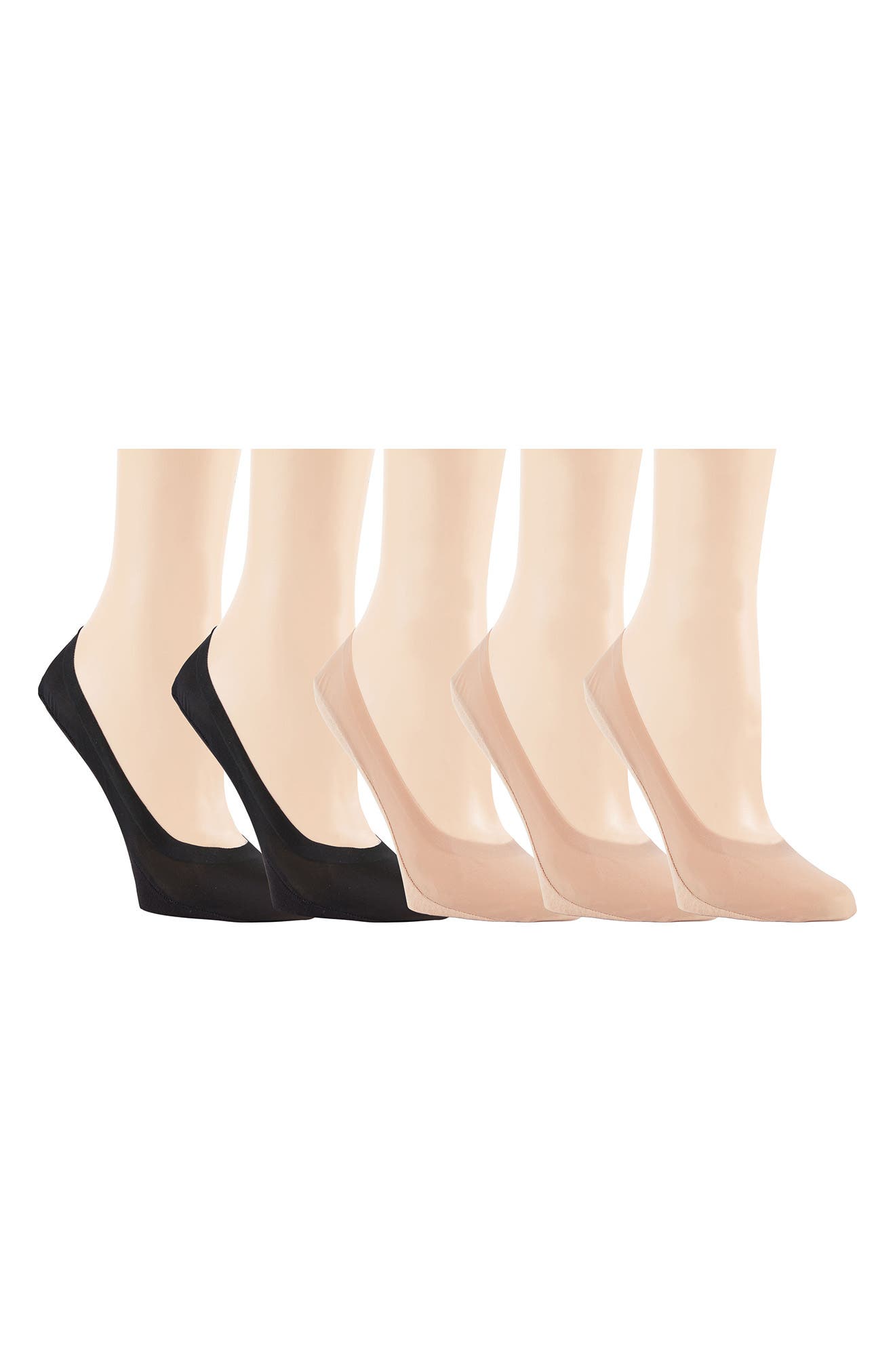 Tahari 5-Pack Ballet Cut Socks