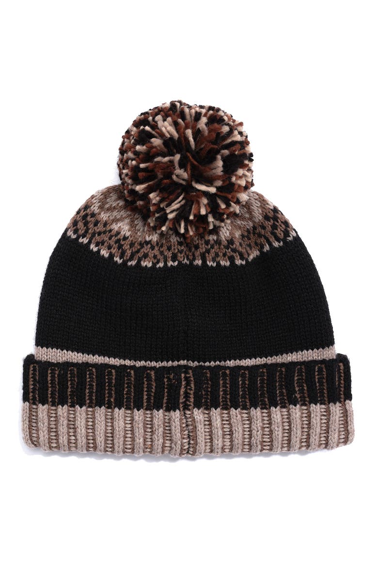 sun & wave beanie, Alternate, color, black