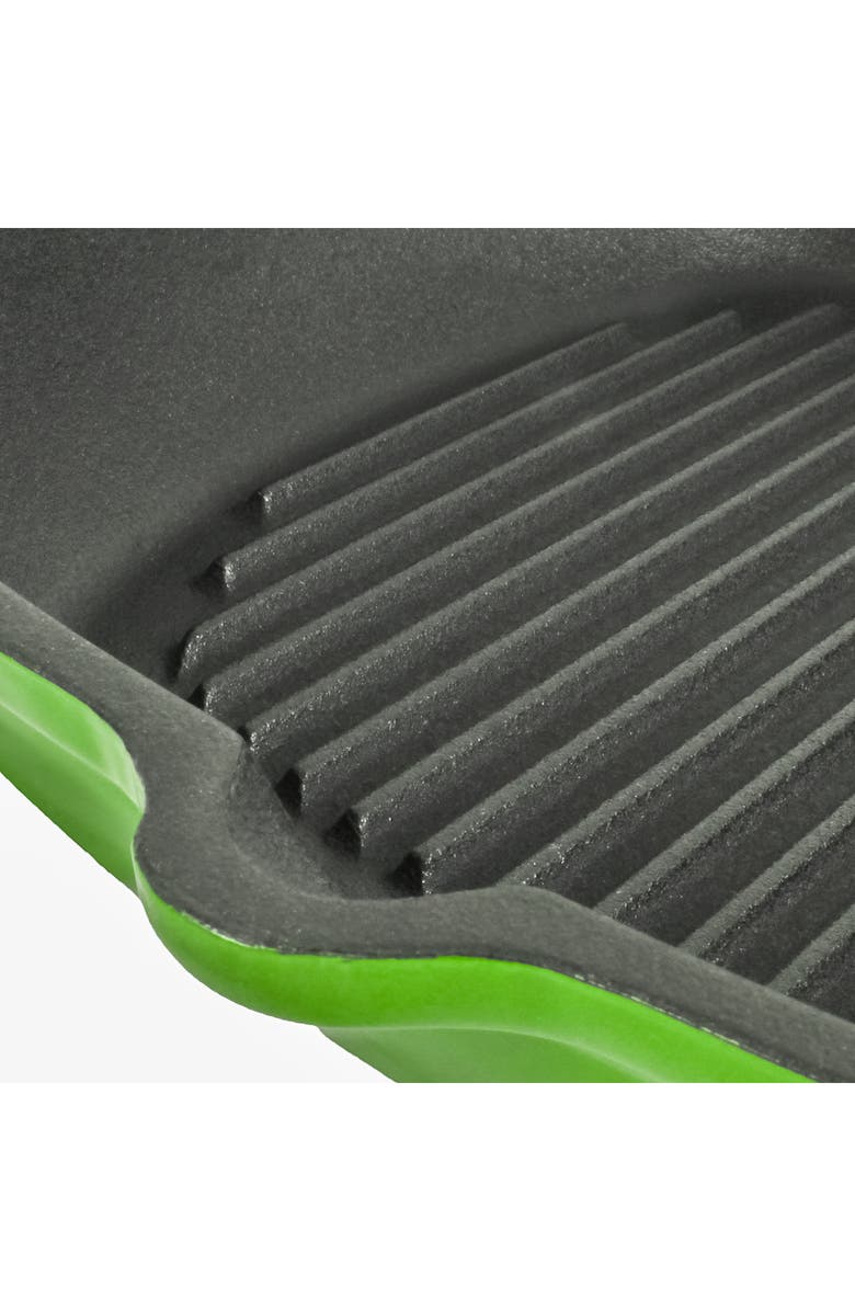 BergHOFF Neo 4-Piece Cast Iron Grill Set, Alternate, color, Green