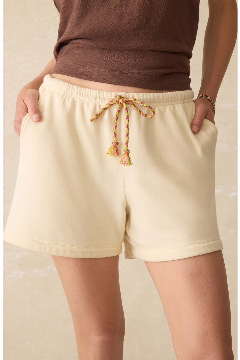 High Tide Pima Cotton Terry Shorts, Alternate, color, SEEDPEARL