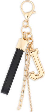 Leith Varsity Initial Bag Charm
