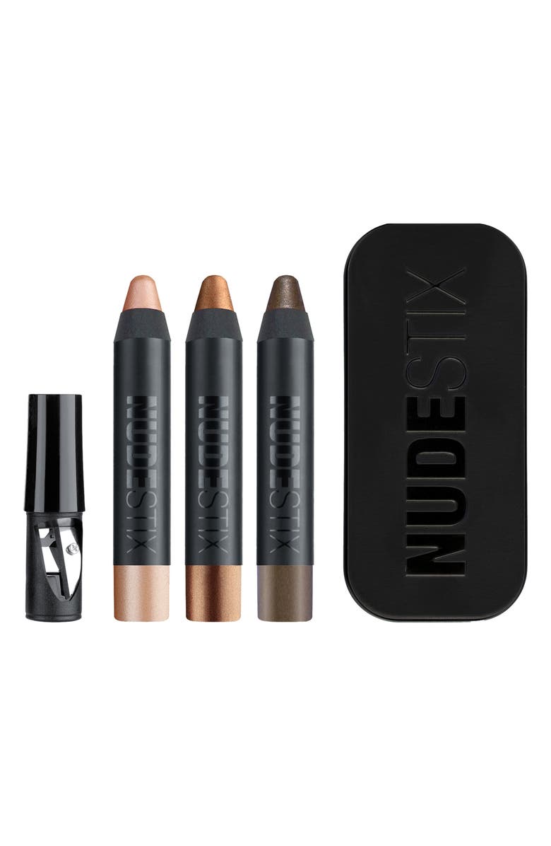 NUDESTIX Mini Nude Metallic Eye Kit, Main, color, 