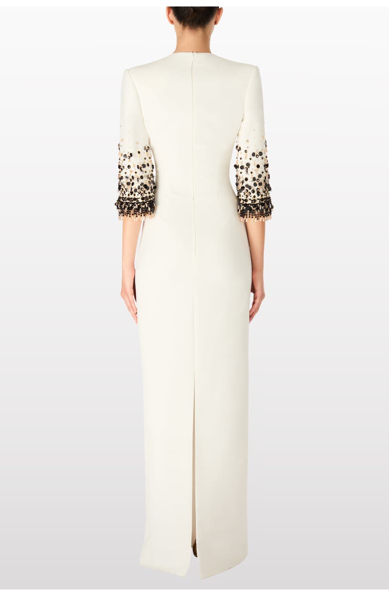 Jenny Packham Ruth Gown Dress, Alternate, color, Vanilla