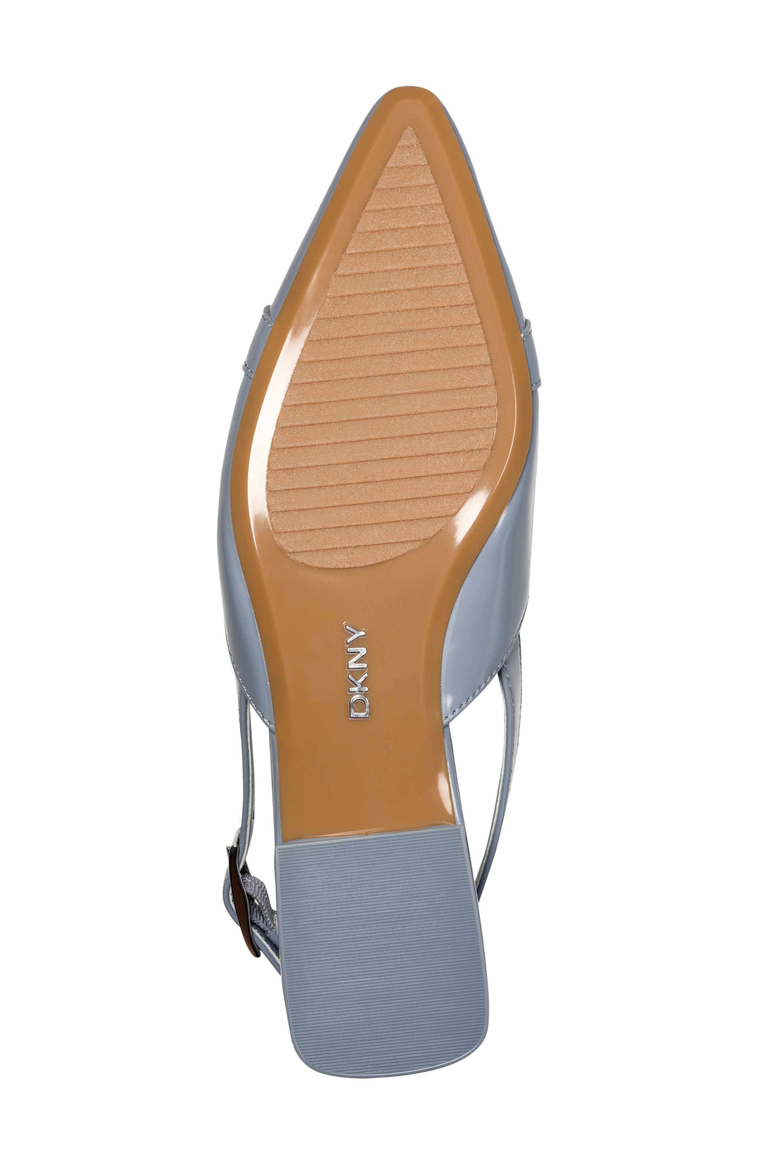 Cosetta Slingback Pointed Toe Flat, Alternate, color, SLATE BLUE