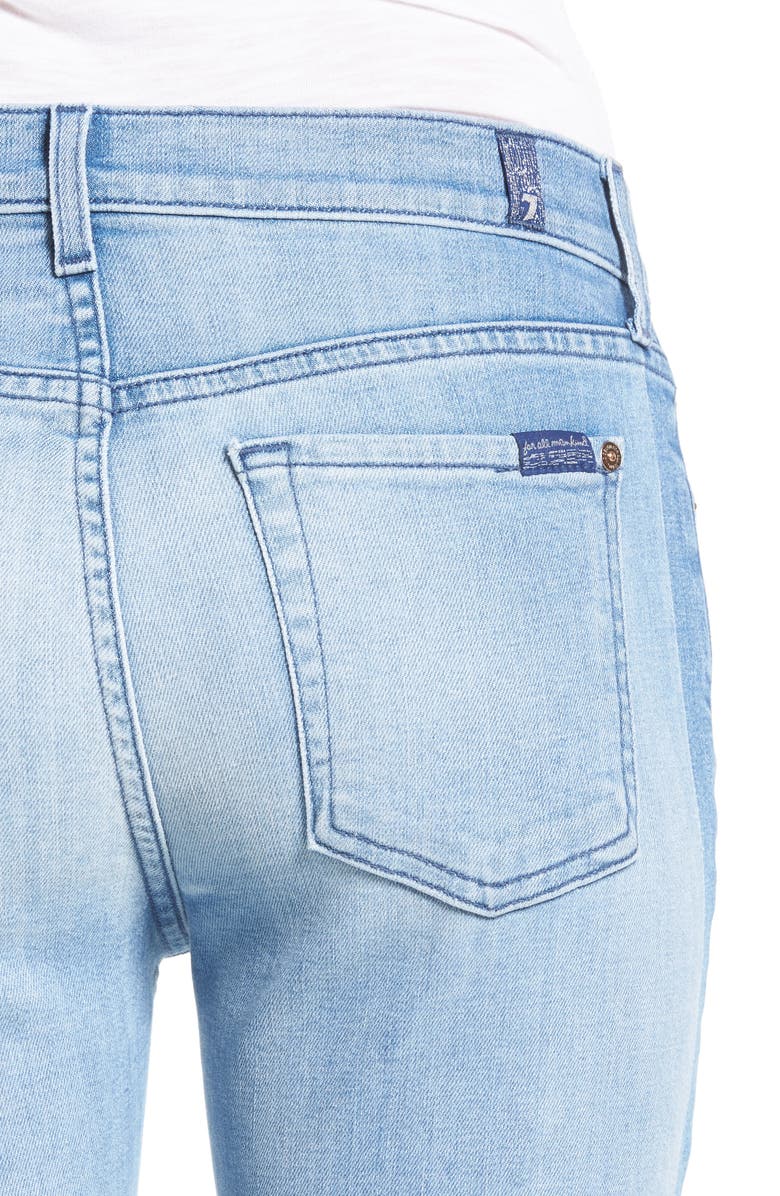 7 For All Mankind <sup>®</sup> Roxanne Original Ankle Skinny Jeans, Alternate, color, 