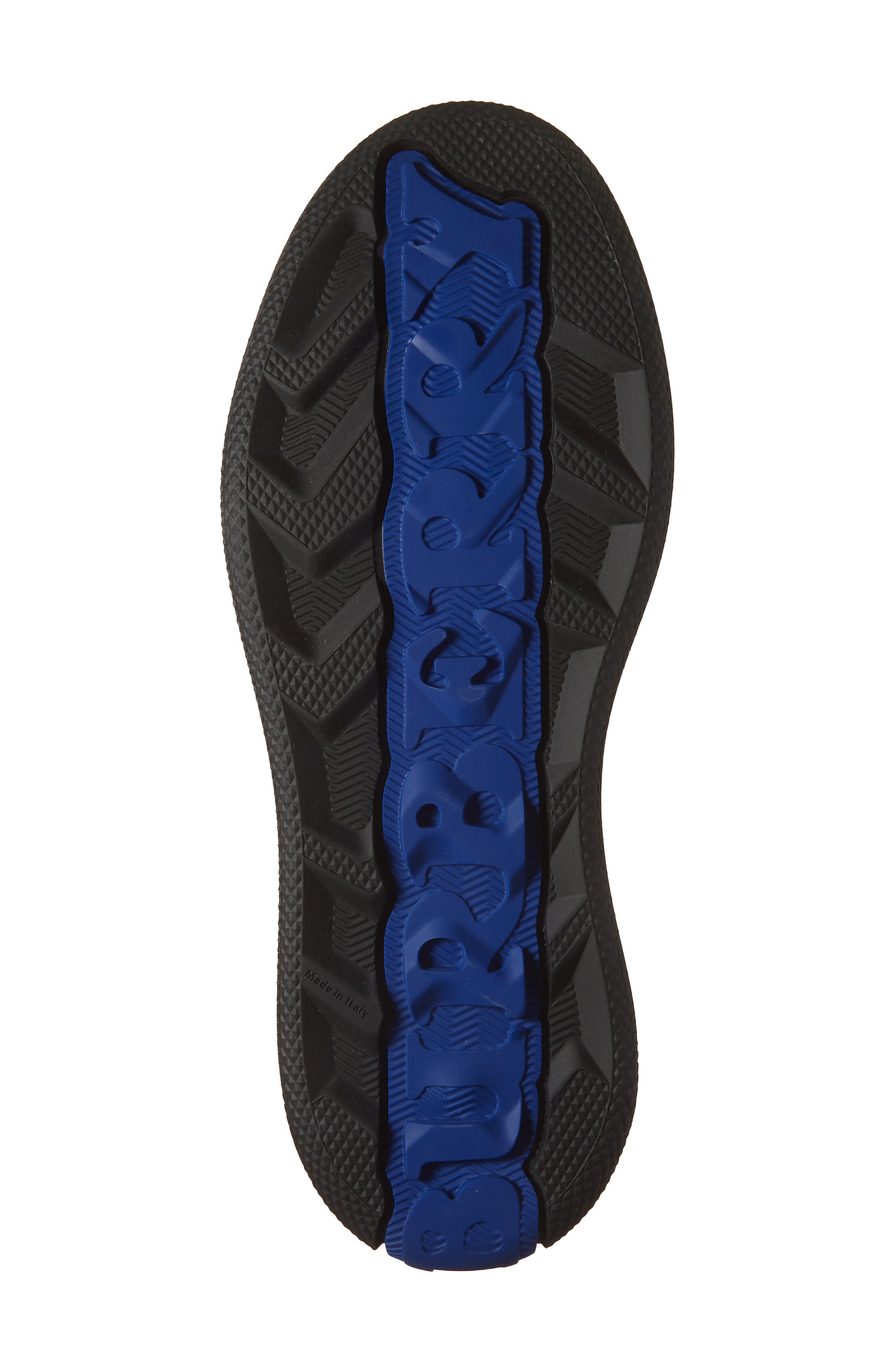 Burberry Terrace Check Sneaker, Alternate, color, Black/ Storm Blue Che