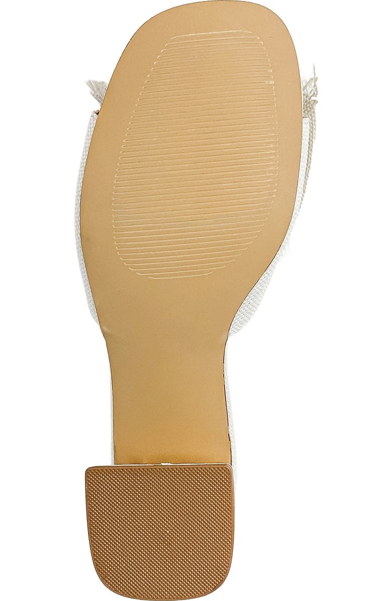 SHUSHOP Francesca Block Heel Sandal, Alternate, color, Bone