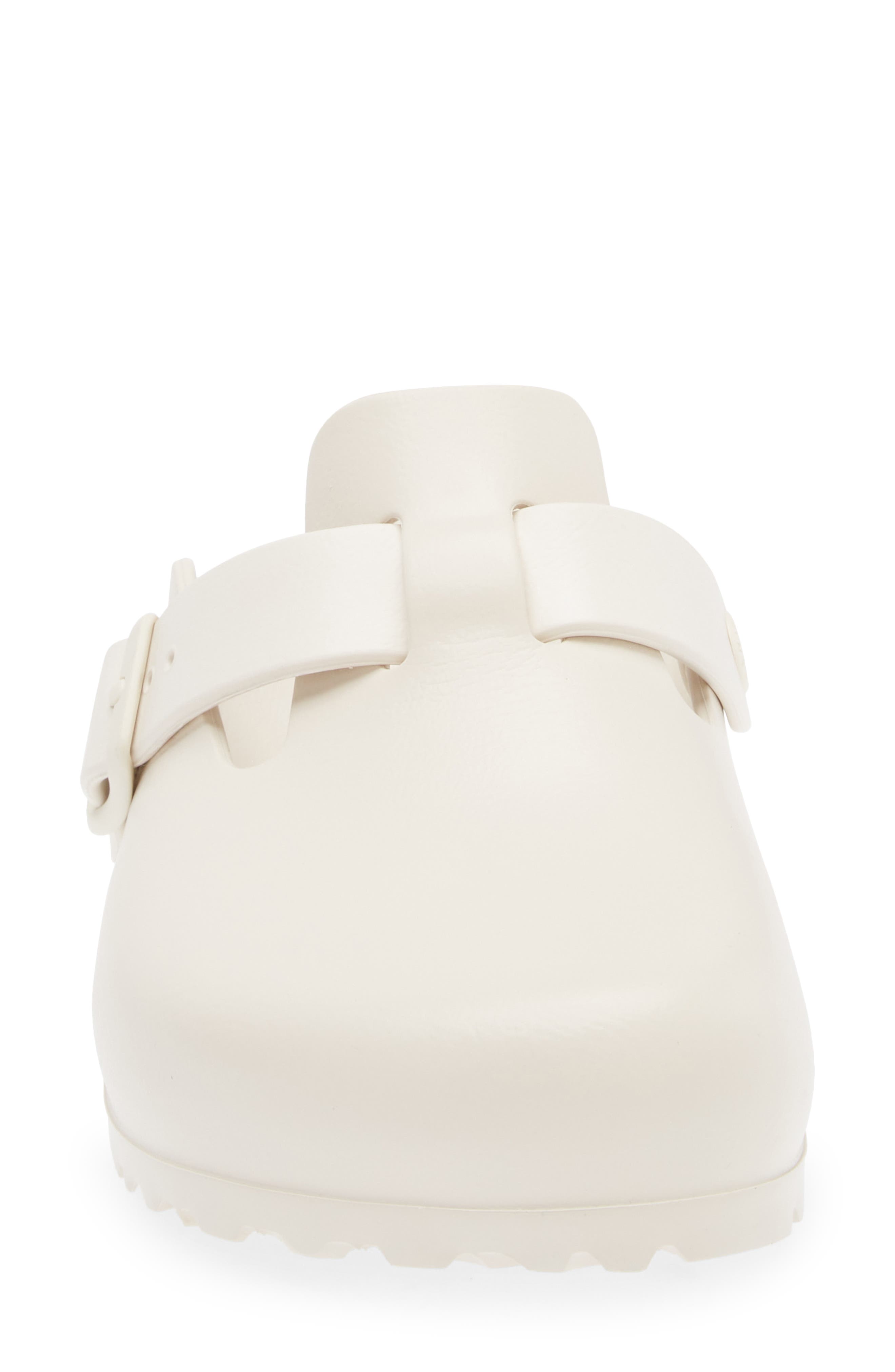 Birkenstock Boston EVA Waterproof Clog, Alternate, color, Eggshell