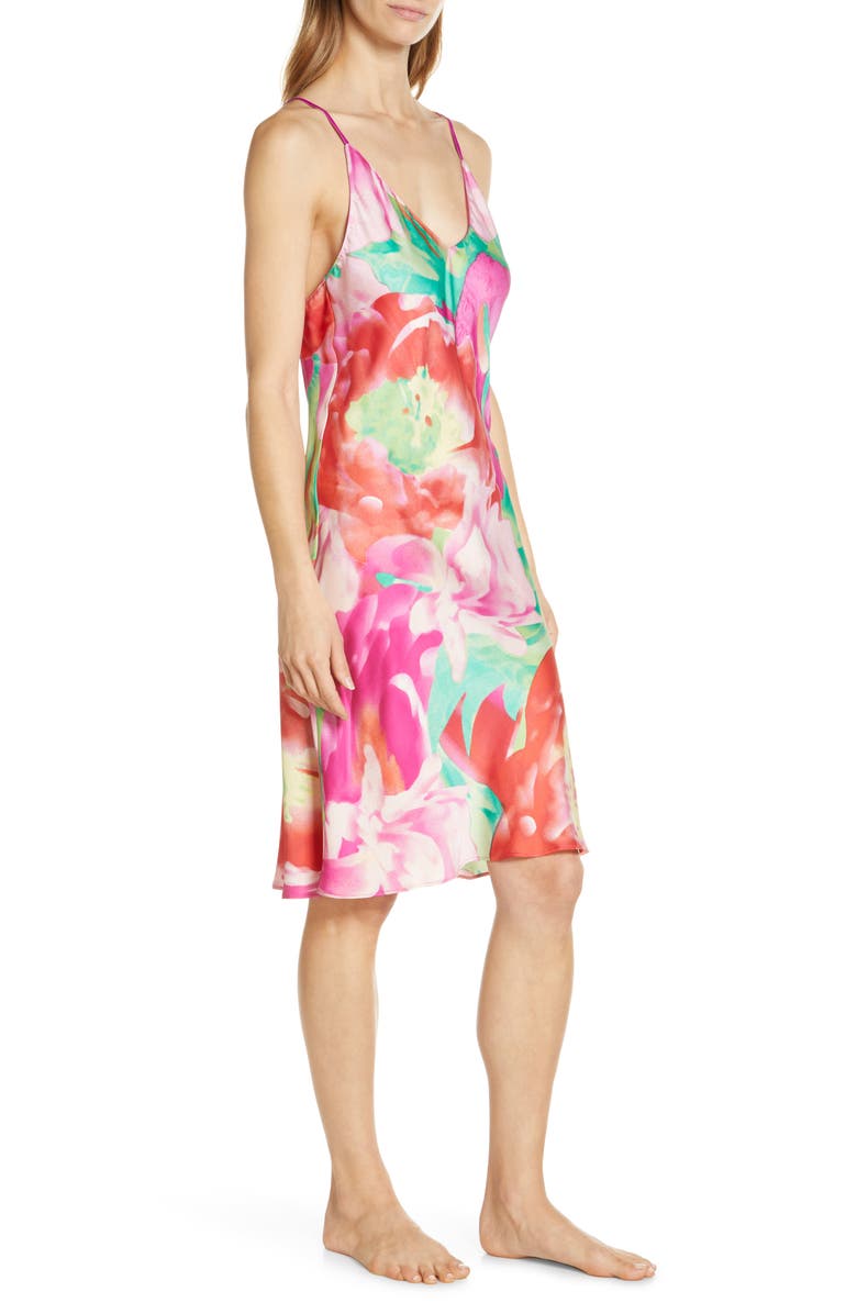 Natori Botan Print Chemise, Alternate, color, 