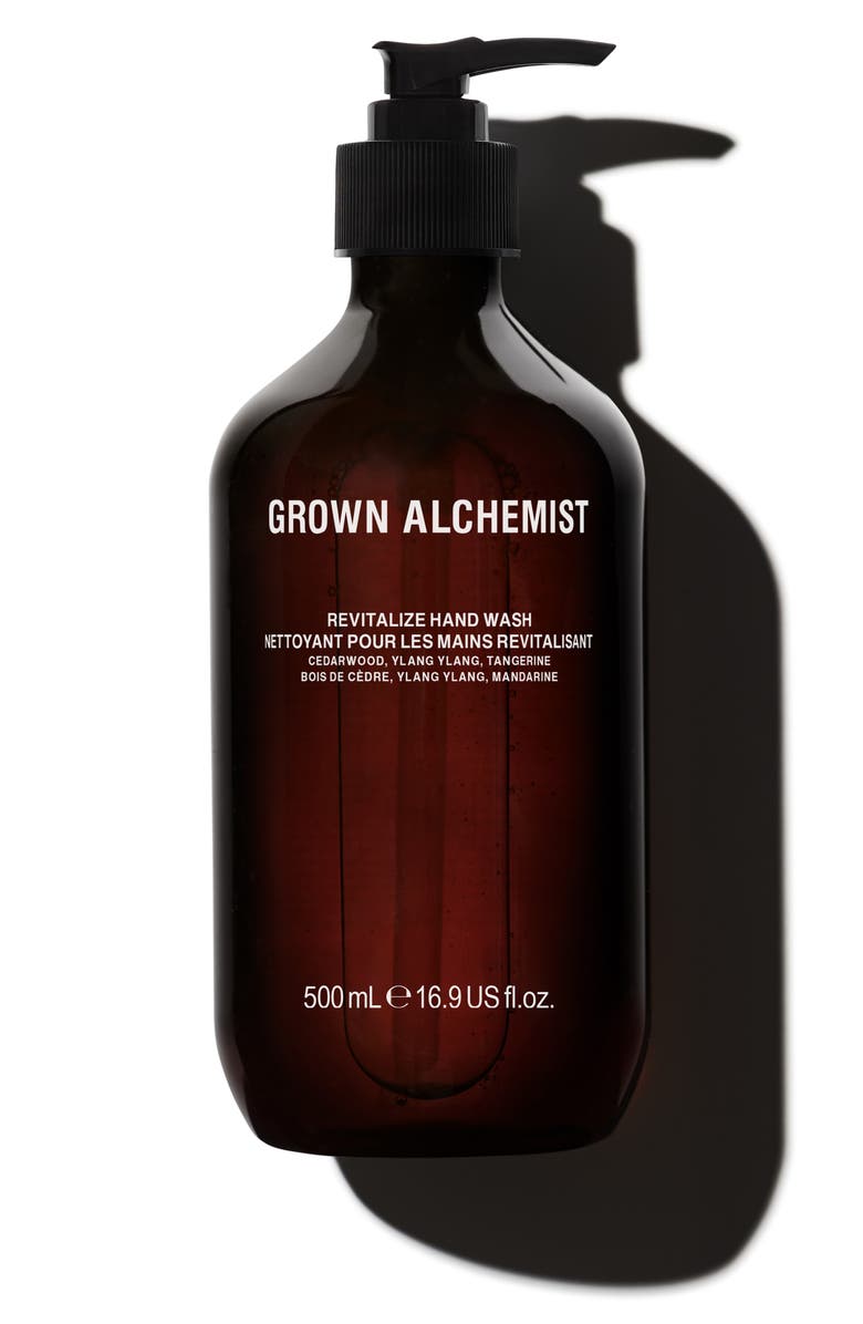 GROWN ALCHEMIST Revitalize Hand Wash Cleanser with Cedarwood, Ylang Ylang & Tangerine, Main, color,