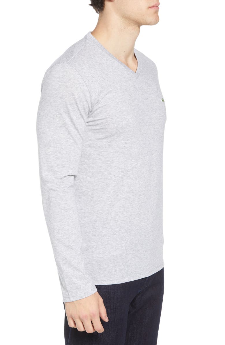 Lacoste Regular Fit Long Sleeve T-Shirt, Alternate, color, 