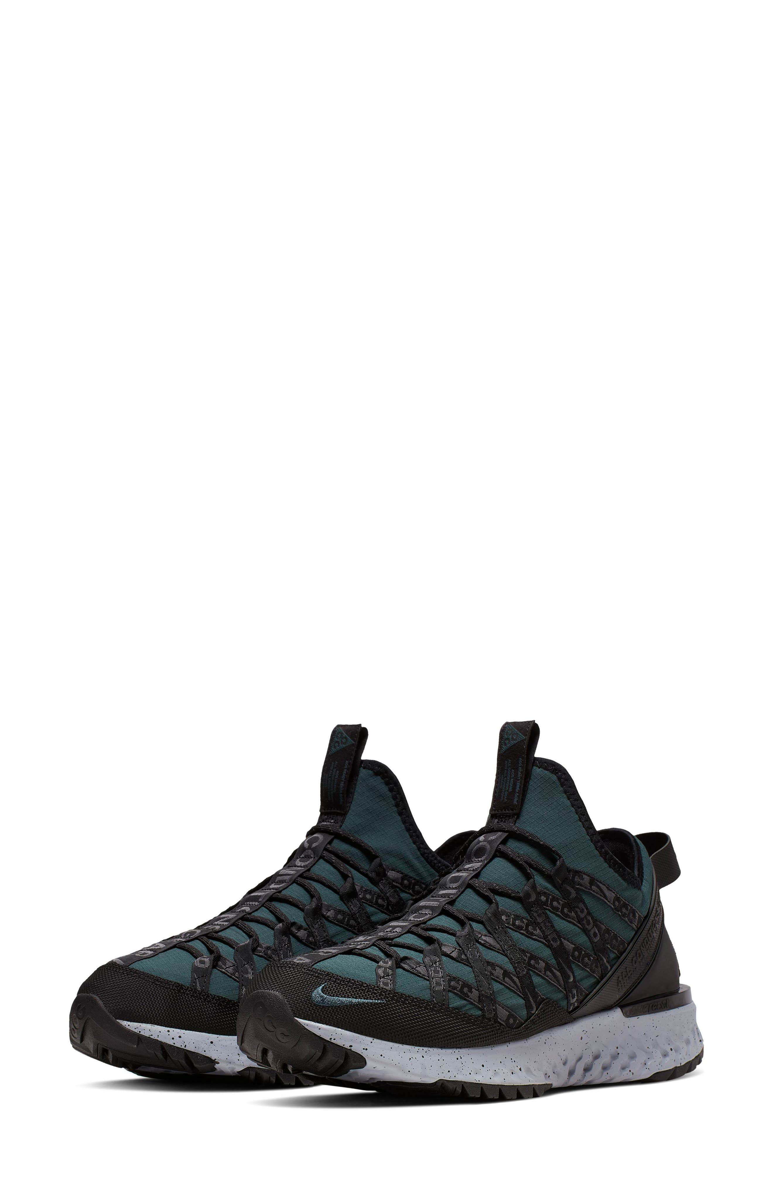 ACG React Terra Gobe Sneaker, Main, color, DEEP JUNGLE/ BLACK/ WOLF GREY