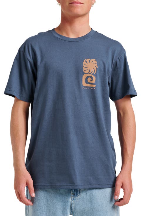 Peaceful Livin' Cotton Blend Graphic T-Shirt