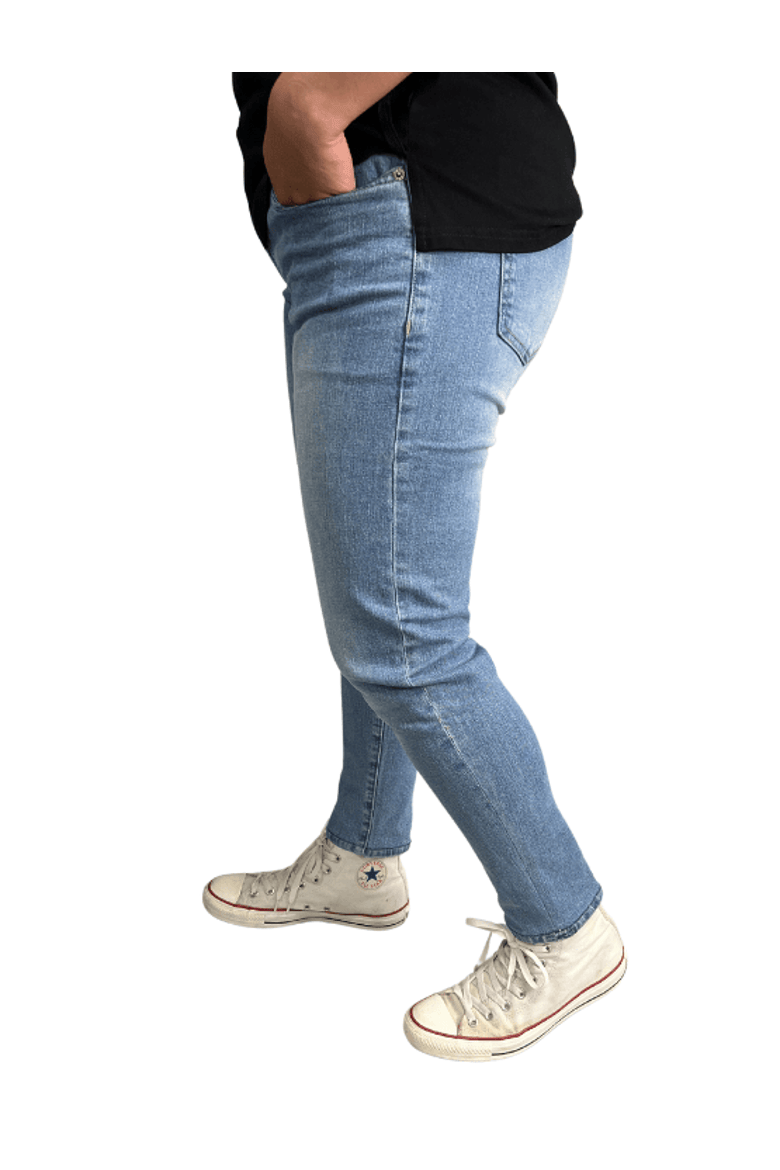 Slim Light Indigo Wash Jeans, Alternate, color, Light Indigo Wash