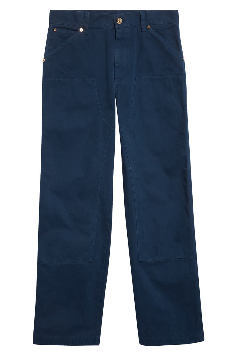 Straight Leg Jeans, Alternate, color, PETROL BLUE