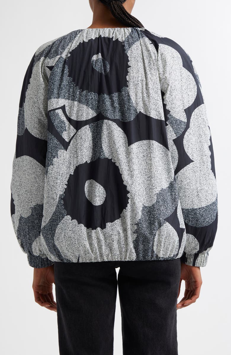 Marimekko Silmu Unikko Floral Insulated Coat, Alternate, color, 