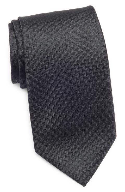 Geo Jacquard Tie