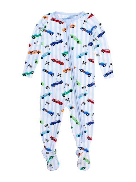 SoftSnooze Baby Boys One Piece Footie Pajamas