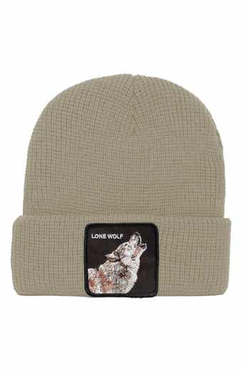 Goorin Bros. Singled Out Wolf Patch Beanie