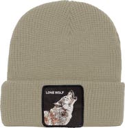 Goorin Bros. Singled Out Wolf Patch Beanie