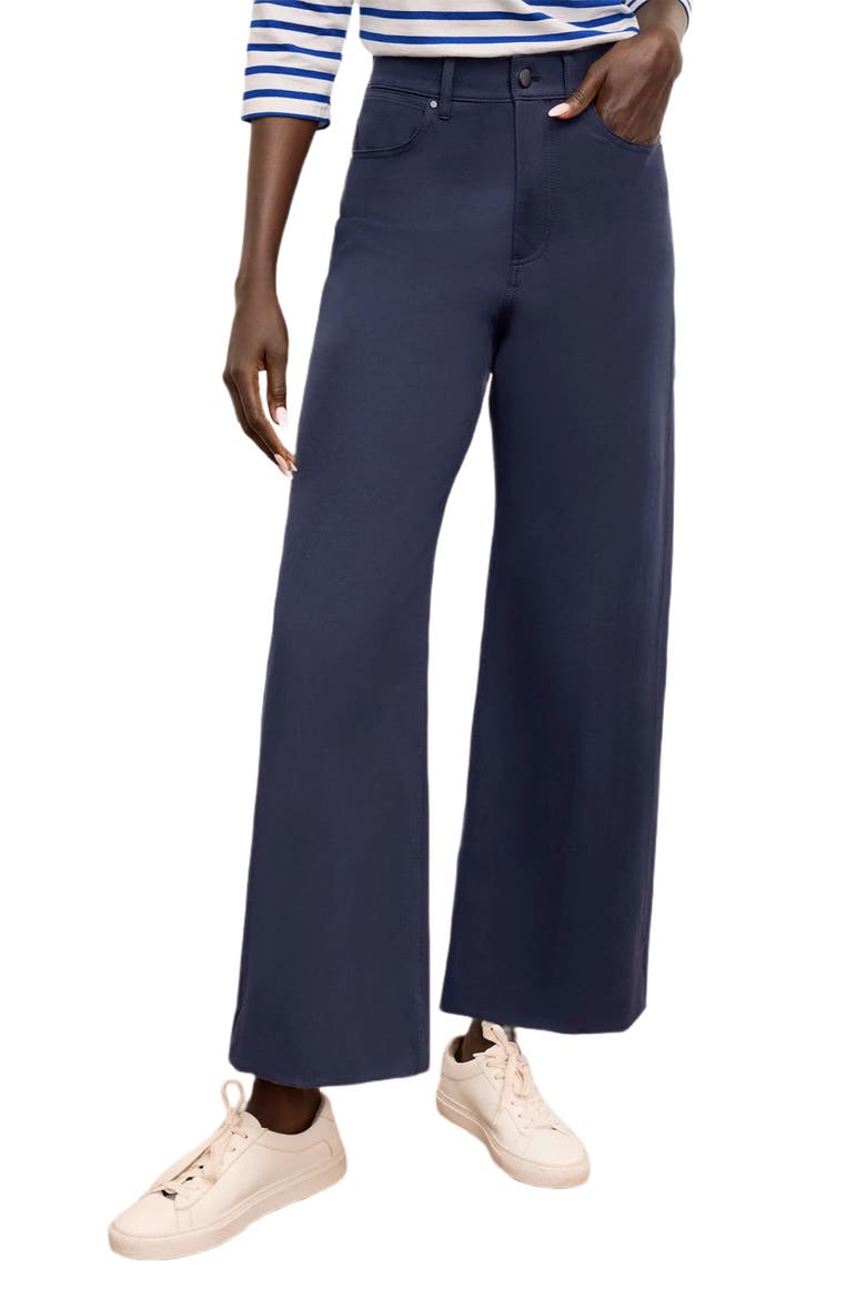 Milo Wide-Leg Jean, Main, color, Bright Ivory