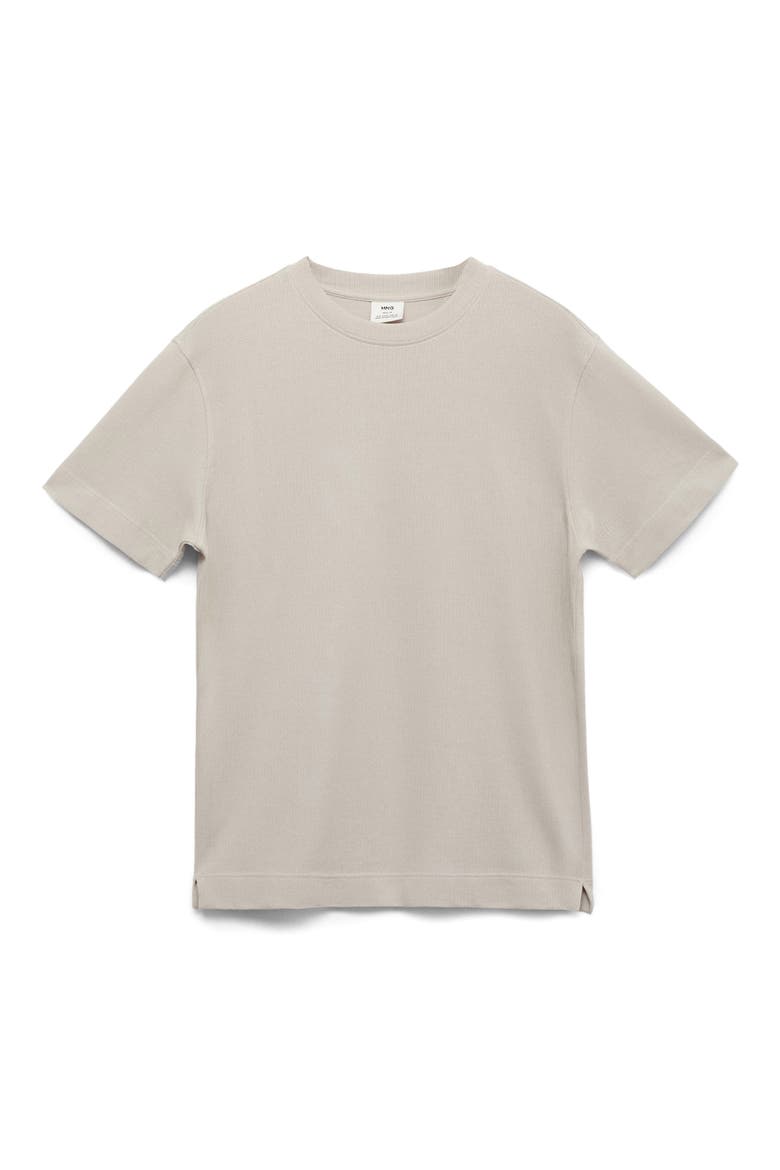 Solid Cotton T-Shirt, Alternate, color, ICE GREY