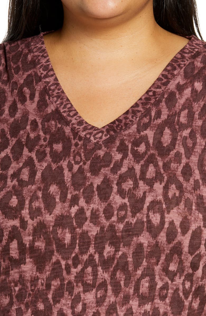 Wit & Wisdom Twin Print T-Shirt, Alternate, color, 