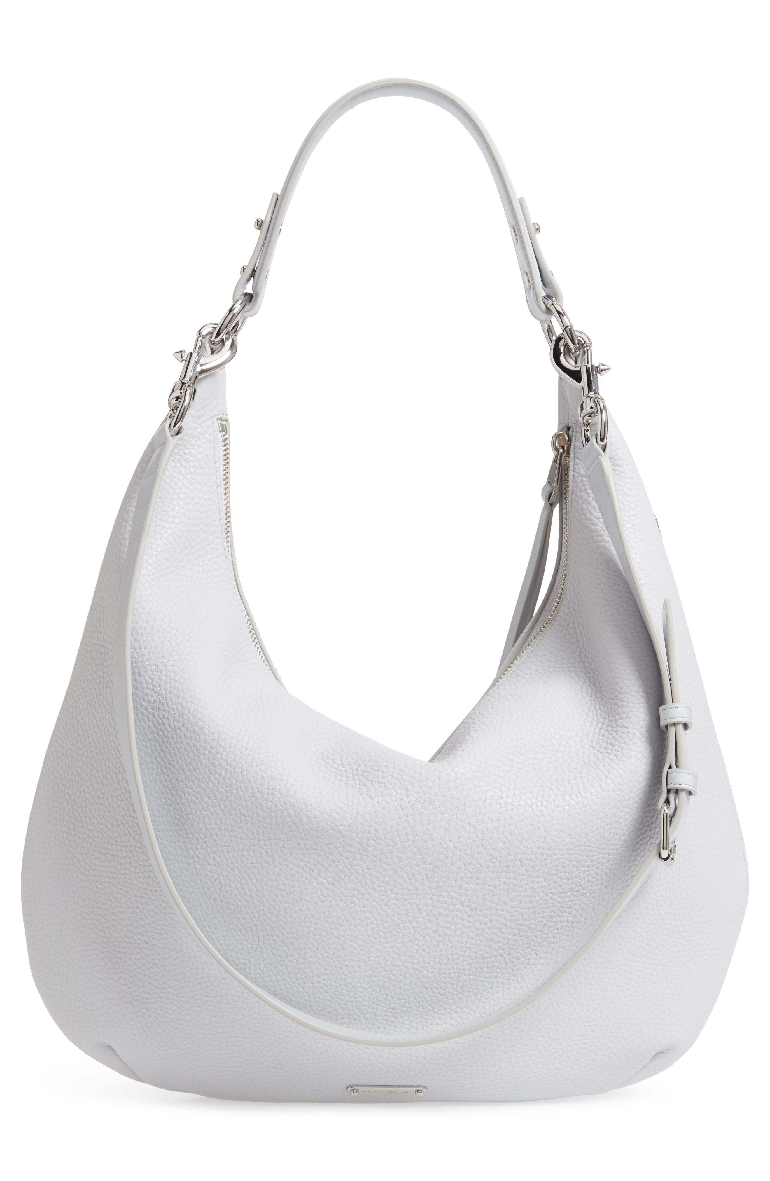Rebecca Minkoff Michelle Leather Hobo, Alternate, color, 