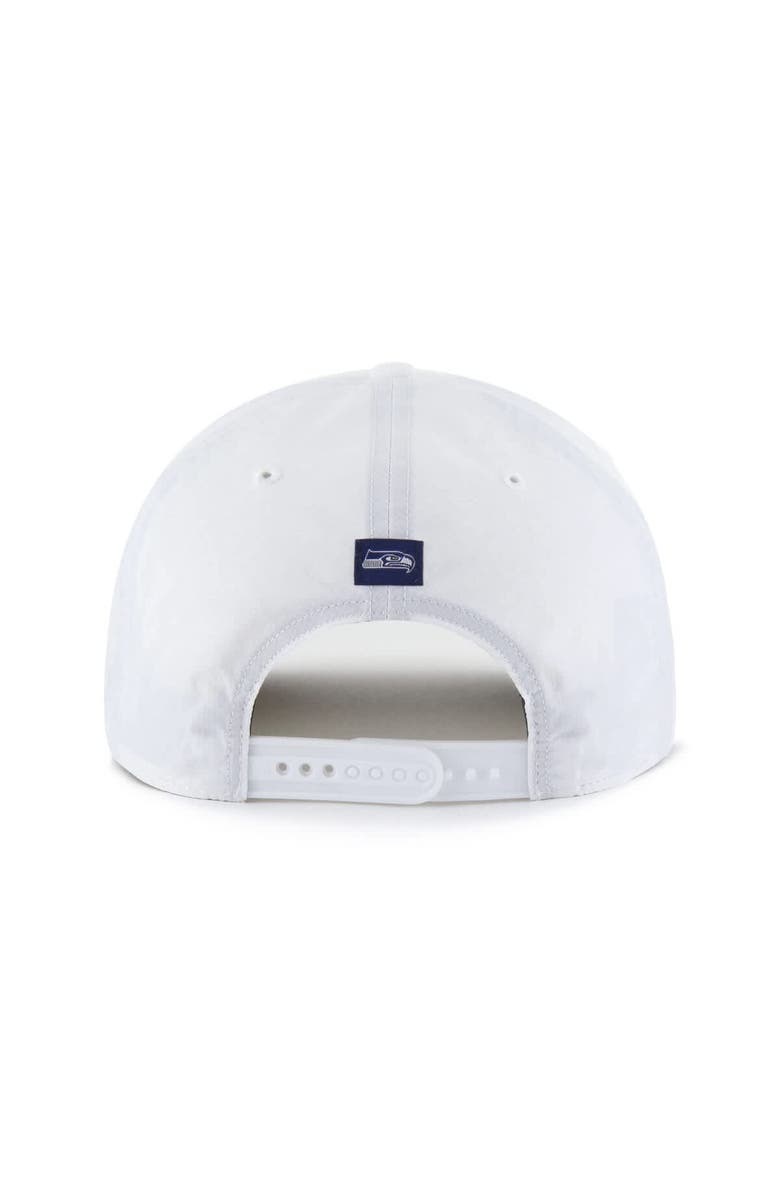 '47 Men's '47 White Seattle Seahawks Brrr Fairway Hitch Adjustable Hat, Alternate, color, White