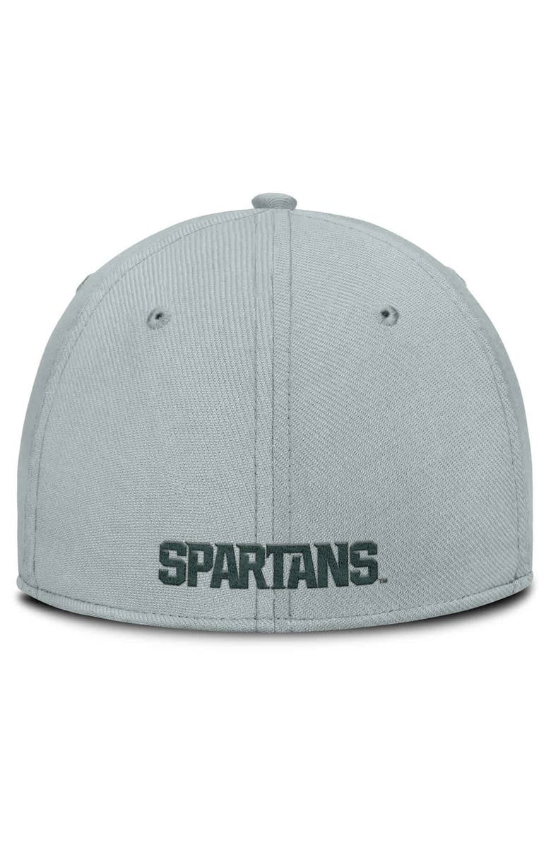 Nike Men's Nike Gray Michigan State Spartans 2025 On-Field Rise Performance Flex Hat, Alternate, color, Gray