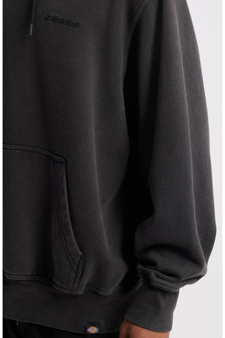 Fleece Hoodie, Alternate, color, BLACK