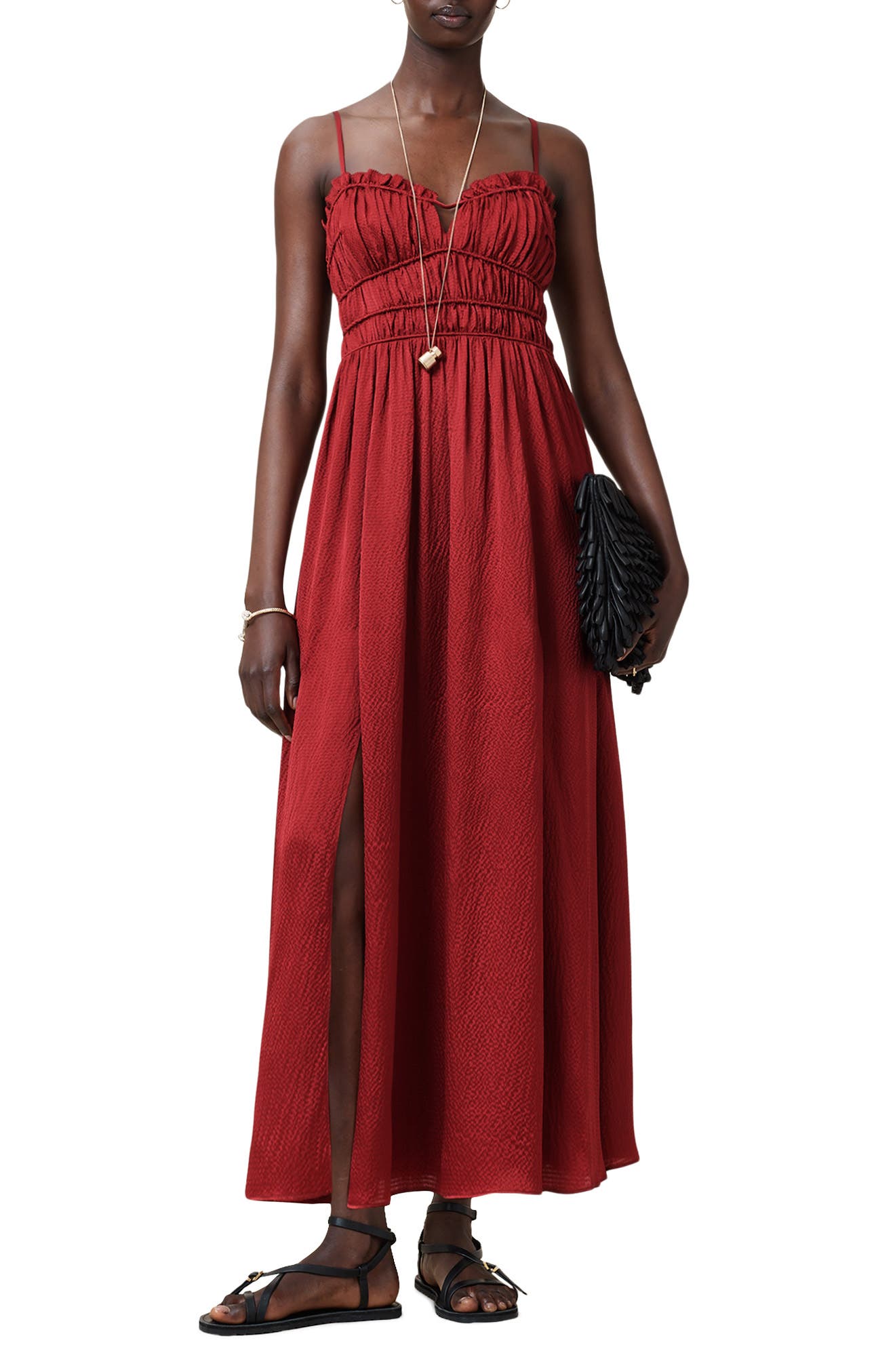 faelyn silk maxi dress Faelyn Sleeveless Silk Dress (Women)