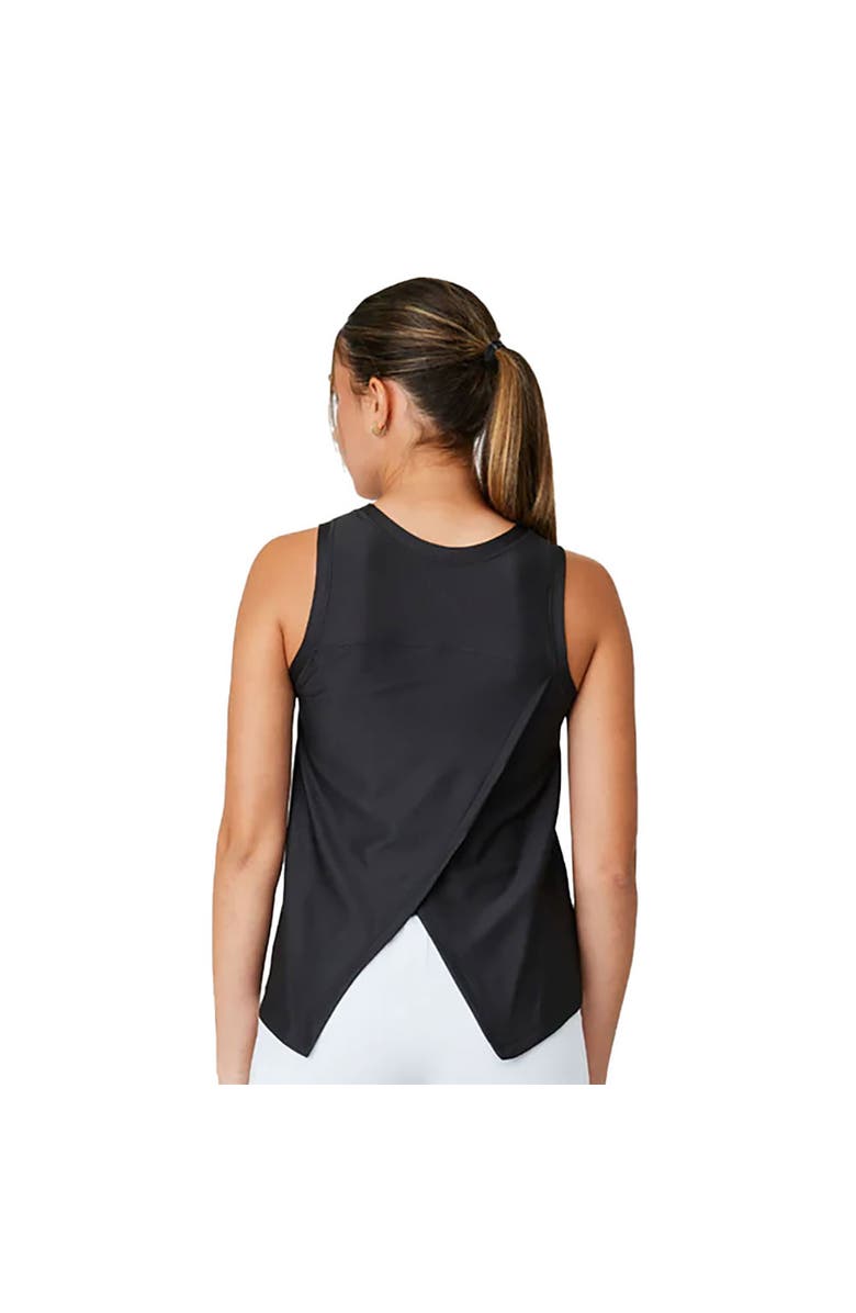 Sofibella Staples Mesh Womens Tennis Tank, Alternate, color, Black