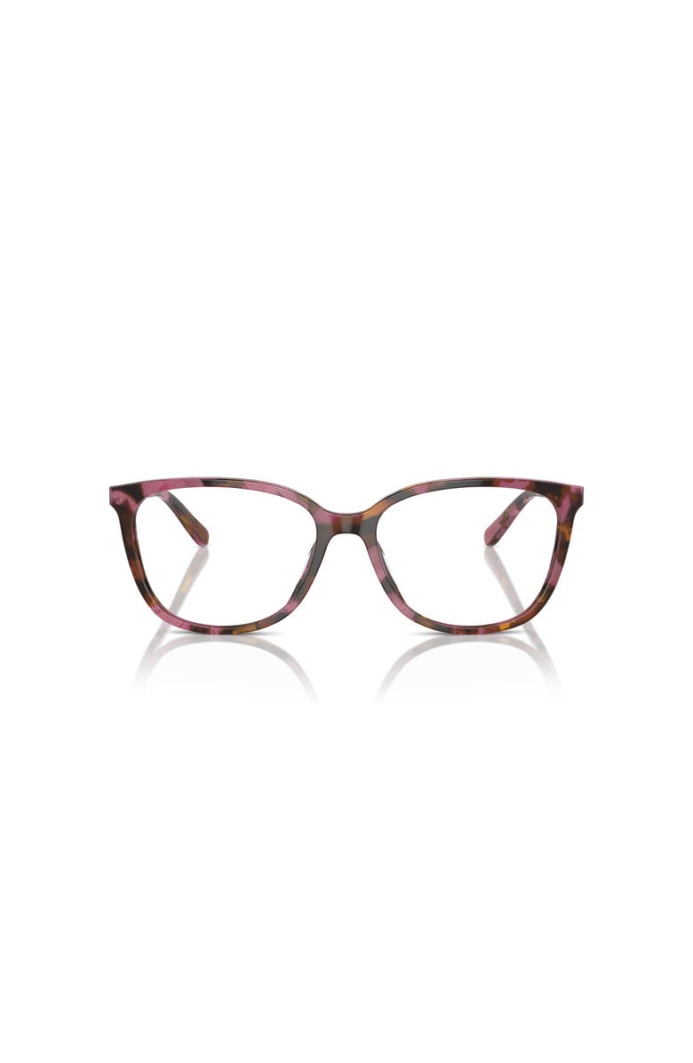 Michael Kors 55mm Rectangle optical glasses, Alternate, color, Brown